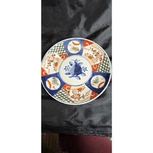 Japanese Imari 8.5" plate Meiji Antique